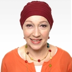 Turban femme modèle Lola doublé BORDEAUX